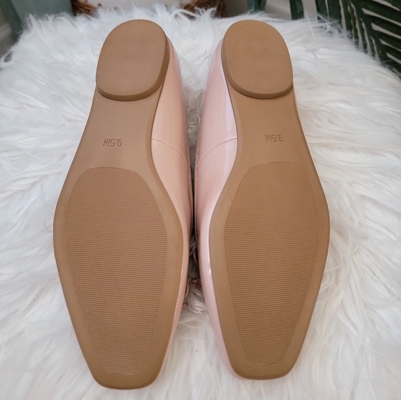 Steve Madden Nude Patent Leather Ballet Fall Shoes - Women's Size 9.5 - Picture 6 of 6